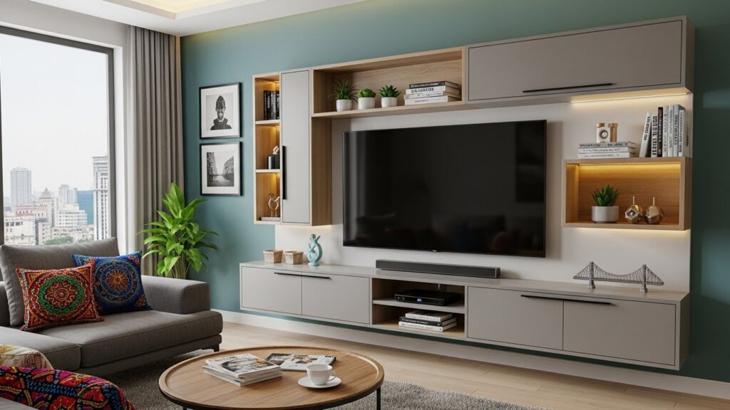 TV Wall & Living Storage in Kolkata