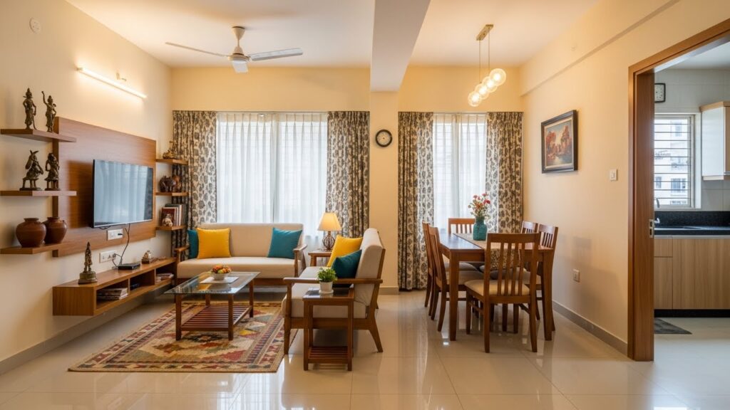 1BHK Interior in kolkata