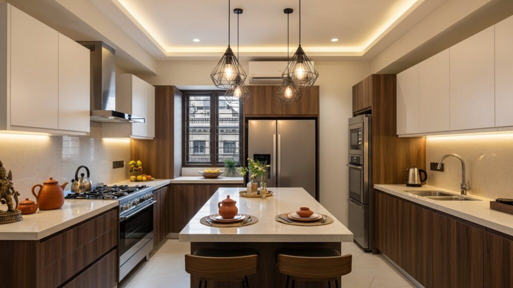 Kitchen Interior design in Kolkata