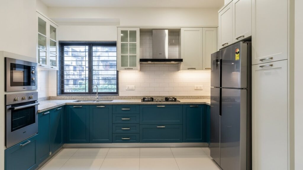 best color combination for modular kitchen