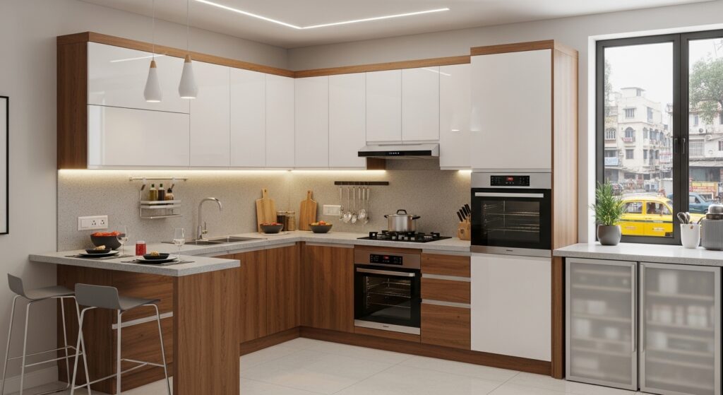Modular Kitchen Cost in Kolkata