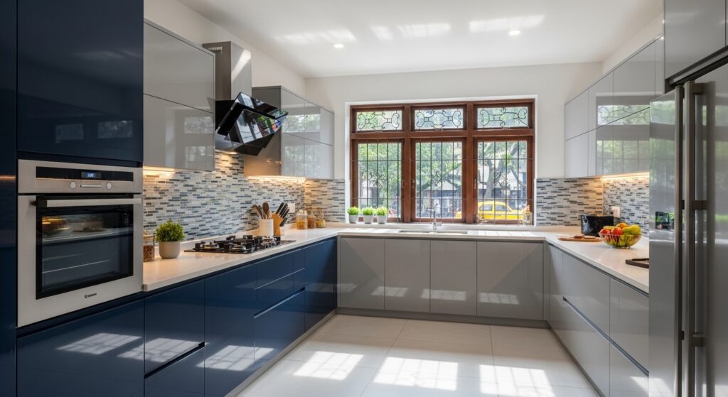 Modular Kitchen Designs Layouts in Kolkata