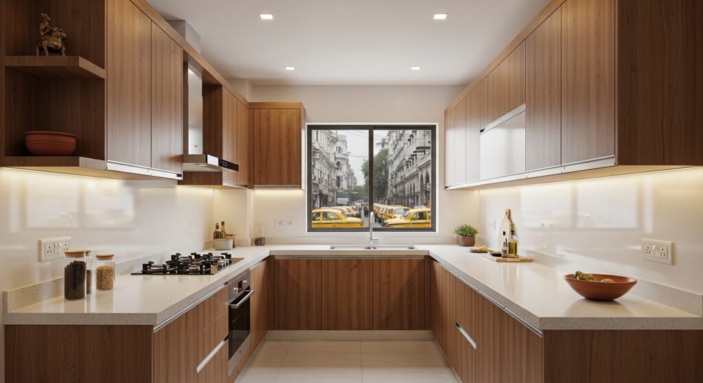 Modular Kitchen Designs Layouts in Kolkata