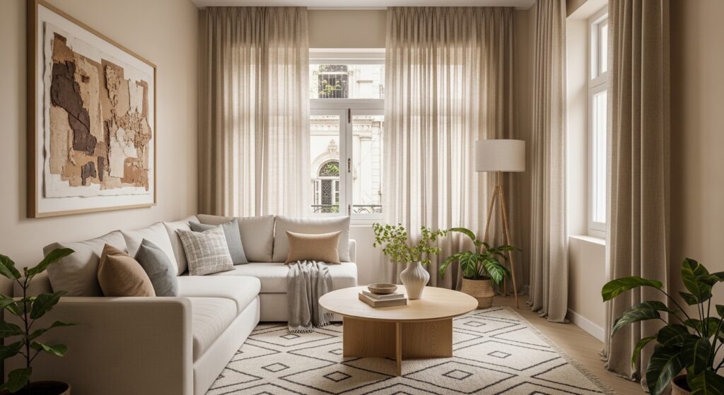 Interior Design with neutral colour